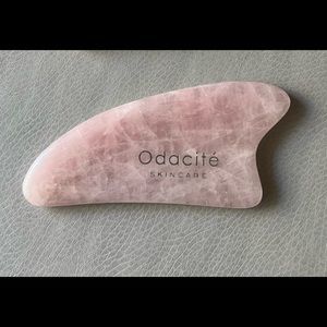 Odacite Crystal Contour Rose Quartz Gua Sha